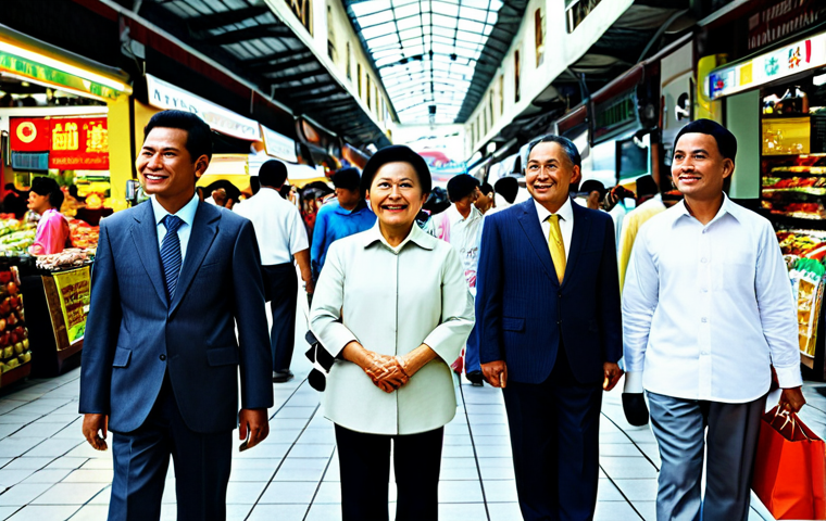 고객 구매 패턴 분석 기법 - Customer Segmentation**

"A diverse group of fully clothed Malaysian shoppers in a bustling market, ...